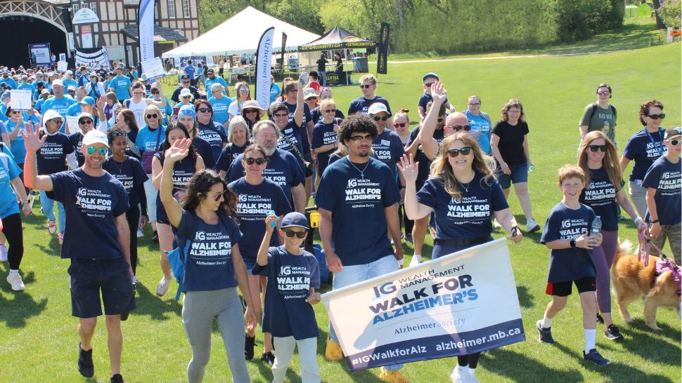 The IG Wealth Management Walk for Alzheimer’s returns May 30 and 31